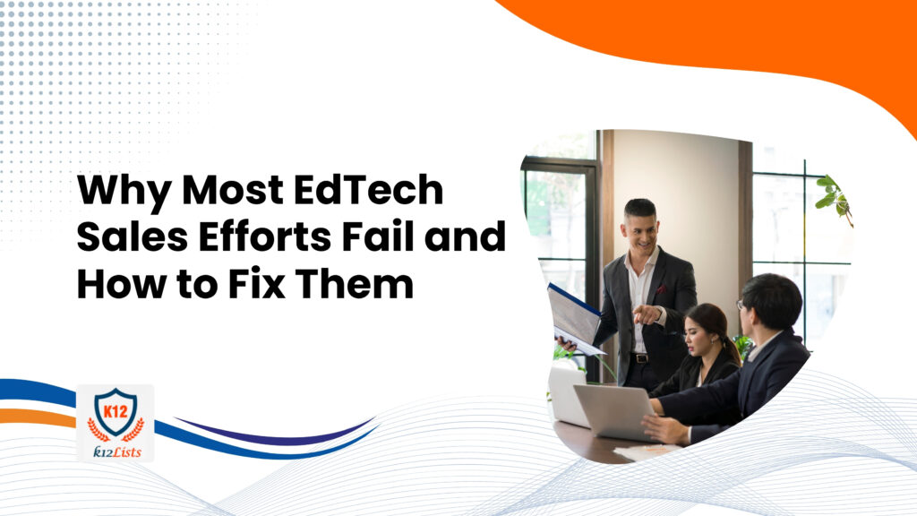 EdTech Sales Efforts Fail