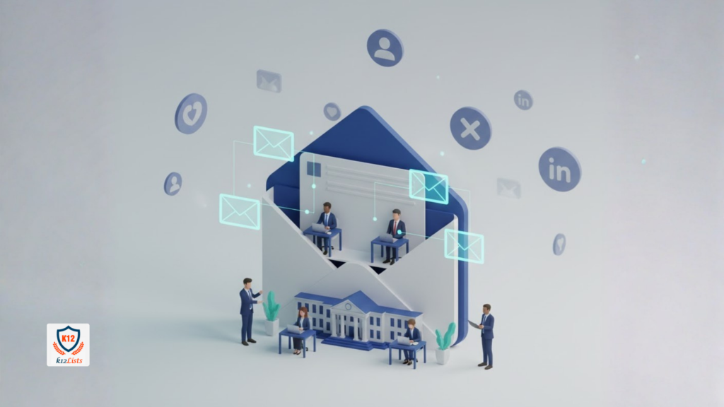 K12 Lists Approach College Email List Building