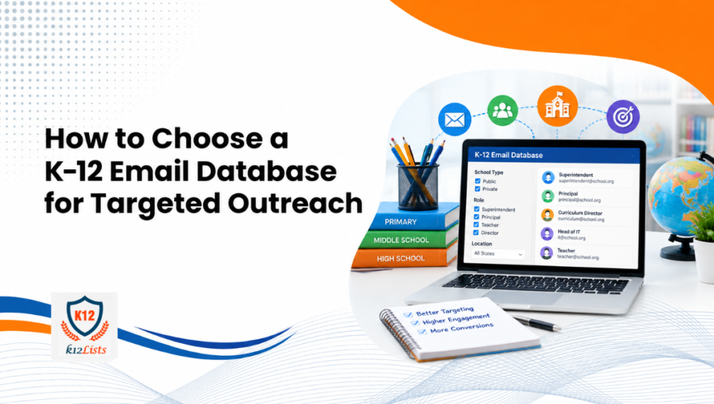 K-12 Email Database